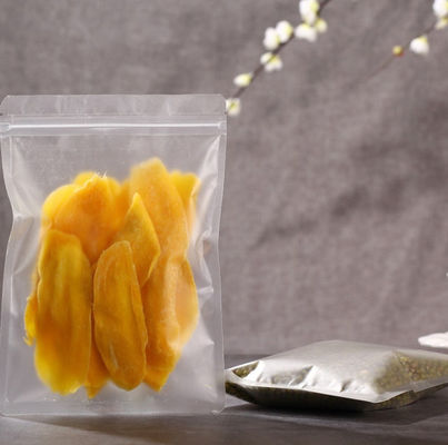 Verpackentaschen Matte Clears OPP wiederverwendbares Plastikfeuchtigkeitsfestes mit Reißverschluss