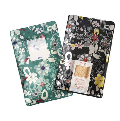 Digital, die das PET verpackt Kleidungs-Taschen mit Reißverschluss mit klarem Fenster drucken
