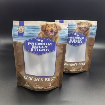 Digital-Druckstand herauf Verpackennahrung für Haustiere, SGS-Reißverschlusshundefestlichkeitspakete