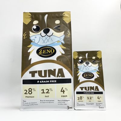 Aluminiumfolie-flexibler Hund Cat Birds Feeds Food Packaging sackt 3KG für Haustier ein