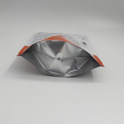 Soem-Kuchen-Pulver-Aluminiumtaschen-Seiten-Keil-mit Reißverschluss wiederversiegelbare stehende Beutel-Folie