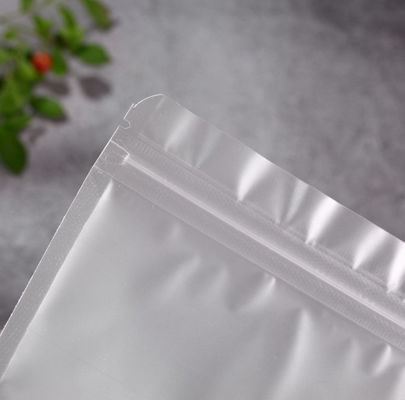 Verpackentaschen Matte Clears OPP wiederverwendbares Plastikfeuchtigkeitsfestes mit Reißverschluss