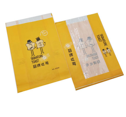 Die Matte Laminated Paper-Bäckerei Brotverpackung sackt die biologisch abbaubare kundenspezifische gedruckte Gravüre ein