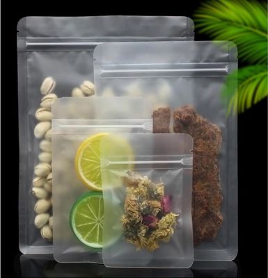 Mehrfache Reißverschluss-Verpackungs-Taschen Matte Plastic Packagings 80-140mic CPP des Größen-freien Raumes