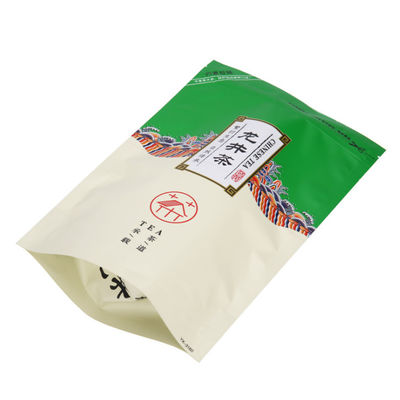 Sackt das wiederversiegelbare VMPET Kraftpapier-Verpacken der Nahrungdie feuchtigkeitsfeste gedruckte Gravüre ein