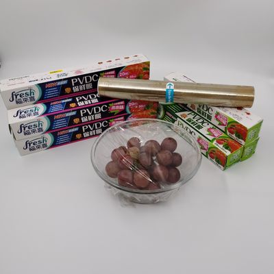 Antinebelnahrungsmittelgrad-Verpackungsfolie PVDC Geschmack-Holdingstretchfolieverpackung
