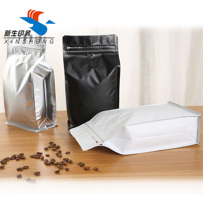 stehendes Aluminiumfolie-Kraftpapier, das Taschenbeutel flaches unteres wiederversiegelbares verpackt