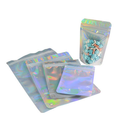 Aluminiumfolie-Rückseiten-Zipverschluss-Stand herauf Plastikreißverschluß des Beutel-20*30cm sackt das Verpacken ein