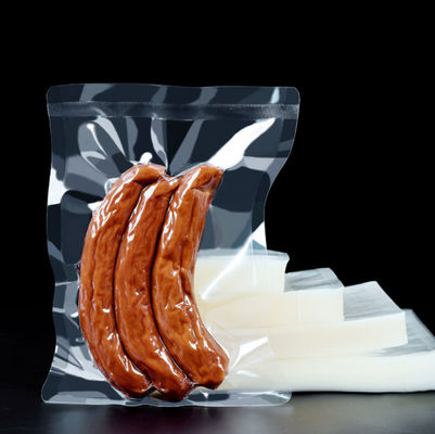 Des Nahrungsmittelgrad-LLDPE Standard Material-vakuumverpackender der Taschen-ISO22000