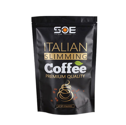 Aluminiumfolie-innerer Stand herauf Druckkaffee-Beutel-Verpackentaschen 200-400microns
