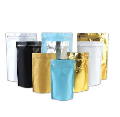 der Kapazität250g Aluminiumfolie wiederversiegelbaren Stand herauf die Kaffee-Taschen-Seite, die mit Ventil Gusseted ist