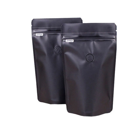 Selbsttragender BOPP Kaffee-Beutel des Reißverschluss-Verschluss-, dermit Ventil verpackt