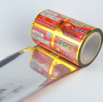 Nahrungsmittelgrad lamellierte Druckverpackenrolls 100-300 Mirons mit der inneren Aluminiumfolie