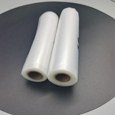 Vakuumverpackende Tasche Rolls 7*10cm für das Versiegeln von feuchten und saftigen Nahrungsmitteln