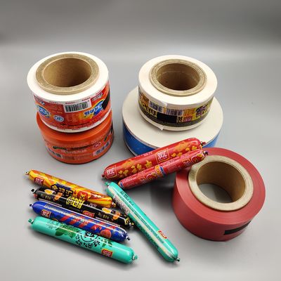 Gewohnheit Druckverpackenrollenwurst 80Mpa PVDC überzogener Film 40-60um