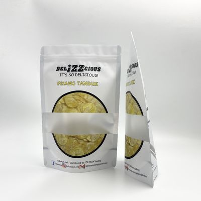 VMPET-Banane Chips Aluminium Packaging Pouch 300 Mikrometer
