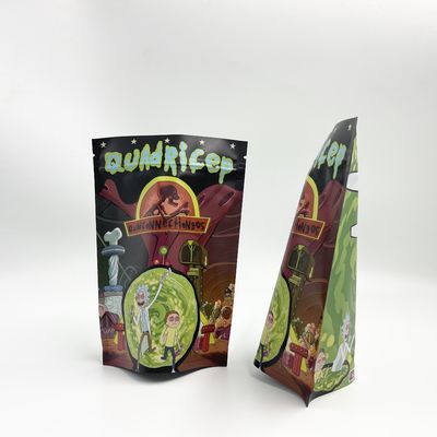Das Spitzen- Reißverschluss-kundenspezifische Druckverpacken sackt EU Standard-80mic 150 Mikrometer ein