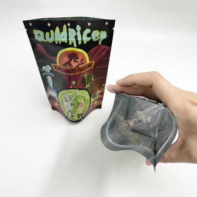 Das Spitzen- Reißverschluss-kundenspezifische Druckverpacken sackt EU Standard-80mic 150 Mikrometer ein
