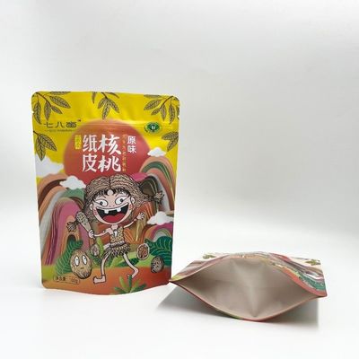 Nuss-Nahrungsmittelaluminiumfolie-Stand-oben Reißverschluss-Verpackenbeutels-multi Größe