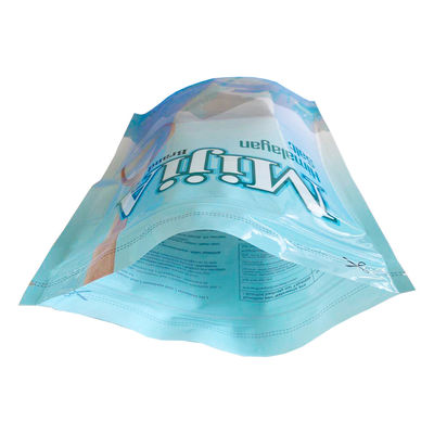 Kundengebundener Druck-Plastik-Reißverschluss-Stand-oben Beutel 2KG für Seesalz-Verpackung