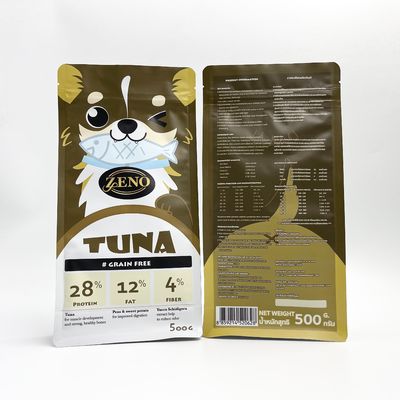 Aluminiumfolie-flexibler Hund Cat Birds Feeds Food Packaging sackt 3KG für Haustier ein
