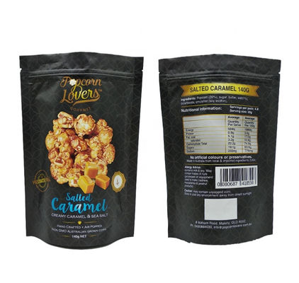 Popcorn-Plastiktasche Matte Food Packaging Aluminum Foil-Taschen-VMPET