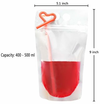 Restaurant-Partei-flüssiger Verpackenbeutel 160z 32oz mit Griff