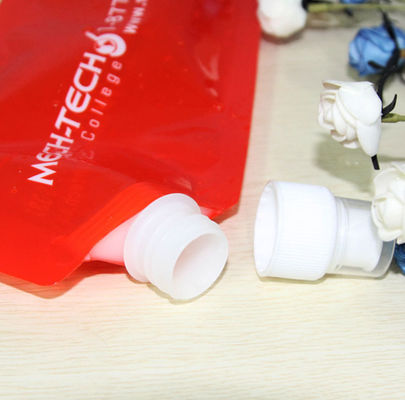 Wiederverwendbarer Soemplastiksport steht oben flüssiges Beutel-Gravüren-Drucken